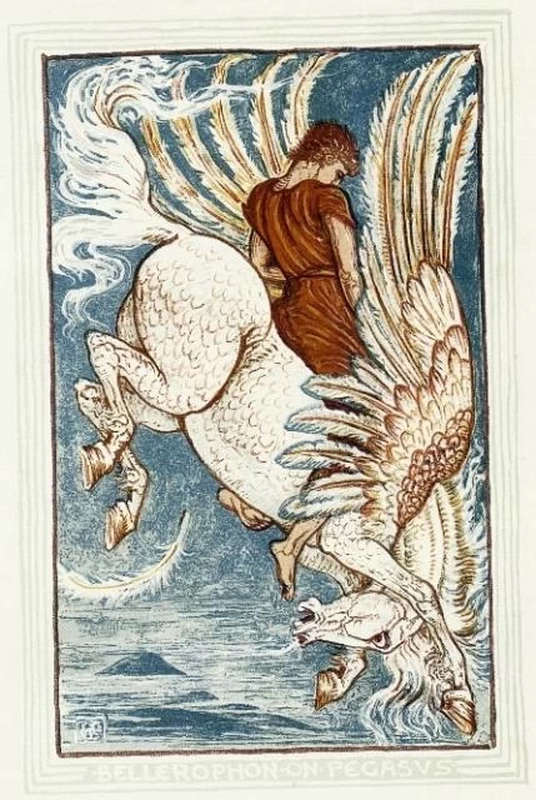 Bellerofonte su Pegaso